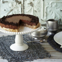 Chocolate and Coffee Macaroon Tart | 24 Recipes for Coffee Month 2024